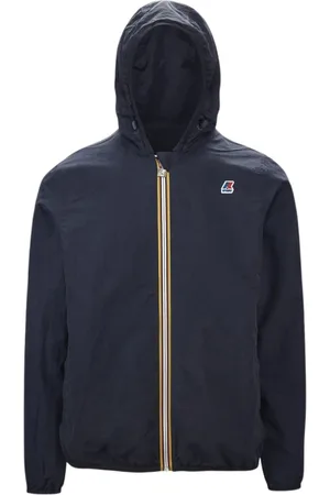 K-Way Kurtki, Mężczyzna, Niebieski, S, Nylon, Lekkie Kurtki
