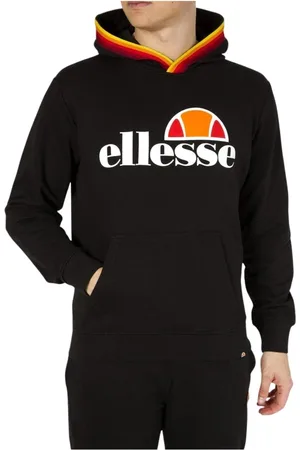 Ellesse Bluzy, Mężczyzna, Czarny, M, Tęczowy kaptur dla mężczyzn