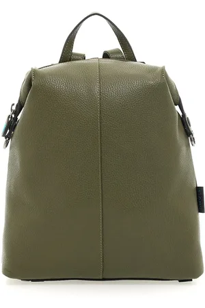 Gabs Torebki, Kobieta, Zielony, ONE SIZE, Duży skórzany wojskowozielony plecak Shopper