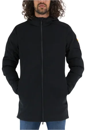Ciesse Kurtki, Mężczyzna, Czarny, M, Poliester, Kurtka z kapturem Clem Softshell