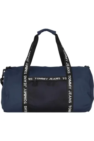 Tommy Hilfiger Torebki, Mężczyzna, Niebieski, ONE SIZE, Podstawowa Niebieska Torba Duffel