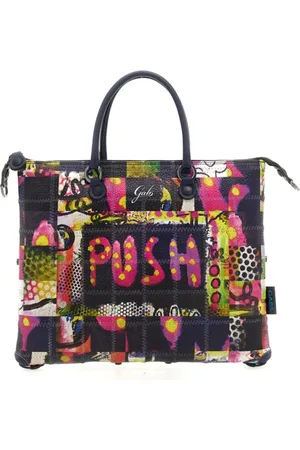 Gabs Torebki, Kobieta, Wielobarwność, ONE SIZE, Skóra, Wielokolorowa torba Shopper Convertible