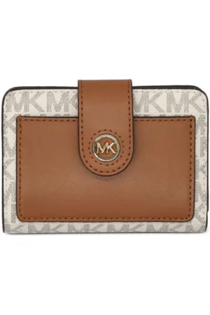 Michael Kors Akcesoria, Kobieta, brązowy, ONE SIZE, Elegancka Kolekcja Portfeli
