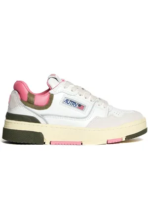 Autry Buty, Kobieta, Biały, 39 EU, Białe/Geranium Sneakersy Damskie