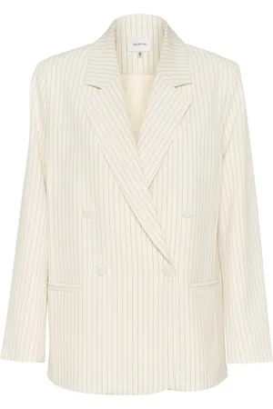 Gestuz Kurtki, Kobieta, Biały, 2XL, Poliester, Off- Gzjoelle Blazer
