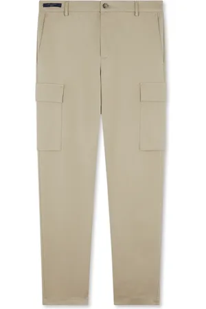 Paul & Shark Spodnie, Mężczyzna, Zielony, S, X-Soft Spodnie Cargo