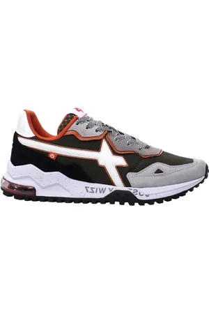 W6YZ Buty, Mężczyzna, Wielobarwność, 42 EU, Zamsz, Szare Oddychające Sneakersy Styl Miejski