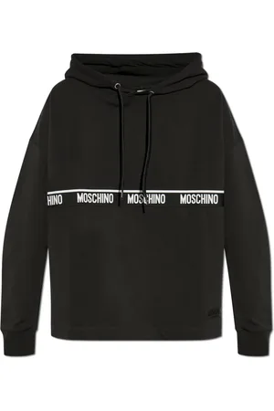 Moschino Bluzy, Kobieta, Czarny, XS, Bluza linii `Underwear`