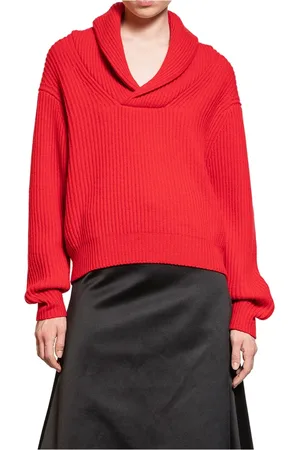 THE GARMENT Swetry, Kobieta, Czerwony, XS, Kaszmir, Czerwony Sweter z Kaszmiru