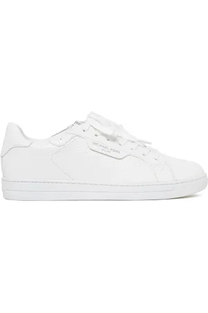 Michael Kors Buty, Mężczyzna, Biały, 44 EU, Białe Sneakersy Keating