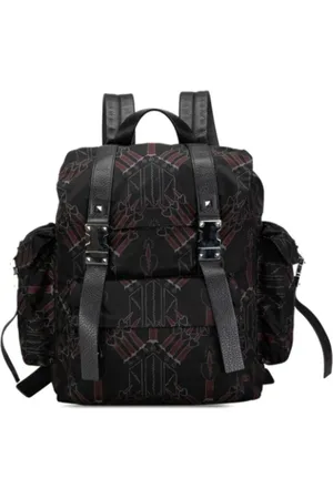 VALENTINO Pre-owned, Kobieta, Czarny, ONE SIZE, Skóra, Pre-owned Leather backpacks