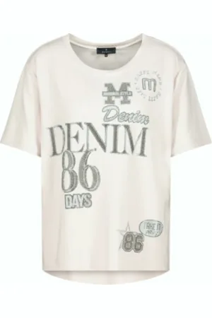 monari Koszulki, Kobieta, Szary, L, Stylowy T-shirt - Trendy Design