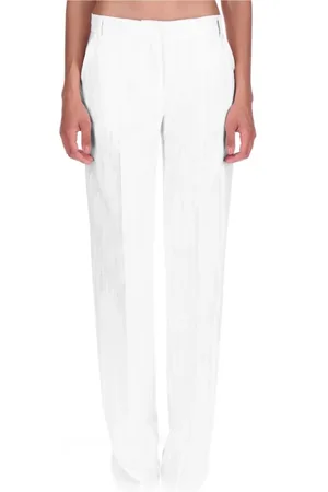 ERMANNO SCERVINO Spodnie, Kobieta, Biały, L, Spodnie Firenze