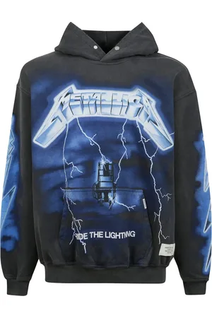 Represent Bluzy, Mężczyzna, Szary, L, Bluza z kapturem French Terry Grafika