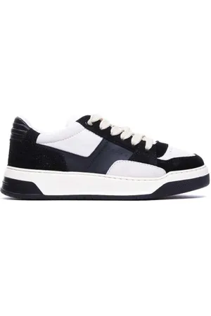 Hogan Buty, Mężczyzna, Czarny, 44 EU, Zamsz, Sneakersy z Welurową Skórą i Pianką Pamięci