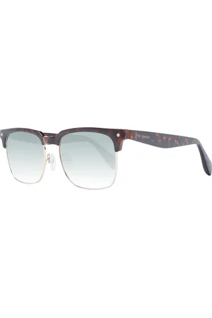 Ted Baker Akcesoria, Mężczyzna, Wielobarwność, ONE SIZE, Wielokolorowe Okulary Przeciwsłoneczne Męskie Gradientowe Soczewki