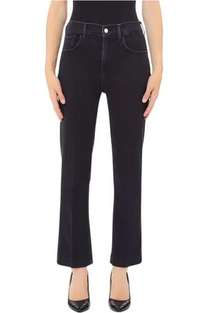 Liu Jo Jeansy, Kobieta, Niebieski, W27, Boot Cut High Waist Jeansy