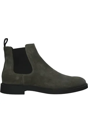 Blackstone Buty, Mężczyzna, Zielony, 45 EU, Skóra, Sztyblety Chelsea