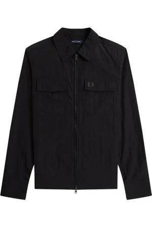 Fred Perry Kurtki, Mężczyzna, Czarny, 2XL, Stylowa Kurtka dla Mężczyzn