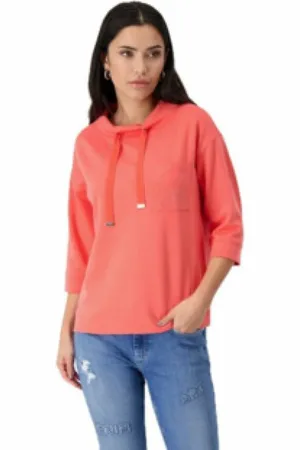 monari Bluzy, Kobieta, Różowy, S, Stylowy Sweatshirt - Trendy Design