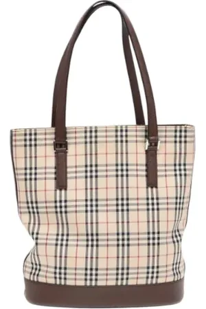 Burberry Pre-owned, Kobieta, brązowy, ONE SIZE, Pre-owned Canvas handbags
