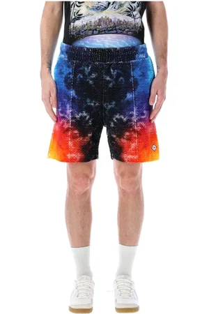 Casablanca Szorty, Mężczyzna, Wielobarwność, L, Czarne Szorty Frotte Gradient Ss 25