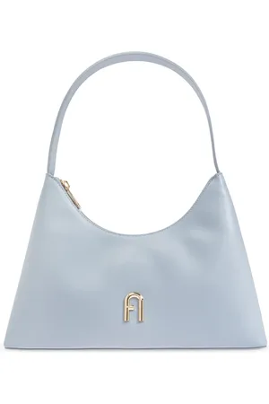 Furla Torebki, Kobieta, Niebieski, ONE SIZE, Skóra, Torebka na ramię ‘Diamante Small’