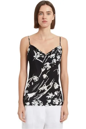 MARELLA Koszulki, Kobieta, Czarny, L, Array Large Top