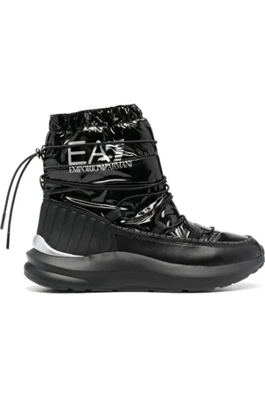 EA7 Buty, Kobieta, Czarny, 38 EU, Czarne Mountain Cross Botki Damskie