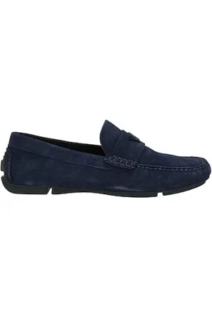 Emporio Armani Buty, Mężczyzna, Niebieski, 40 EU, Stylowy Array Duży But