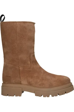 Blackstone Buty, Kobieta, brązowy, 38 EU, Skóra, Botki Rayna