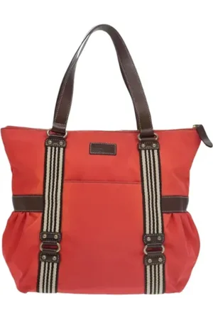 Burberry Pre-owned, Kobieta, Czerwony, ONE SIZE, Pre-owned Fabric handbags