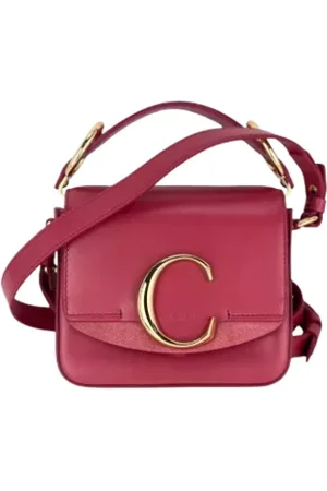 Chloé Pre-owned, Kobieta, Różowy, ONE SIZE, Skóra, Pre-owned Skórzane torebki