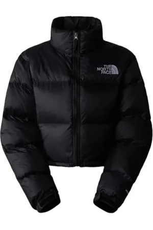 The North Face Kurtki, Kobieta, Czarny, M, Nylon, Lśniąca Kurtka z Gęsim Puchem