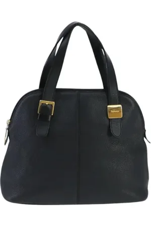 Burberry Pre-owned, Kobieta, Czarny, ONE SIZE, Skóra, Pre-owned Skórzane torebki