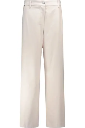 Max Mara Spodnie, Kobieta, Beżowy, XS, Stylowe Spodnie dla Modnego Wyglądu