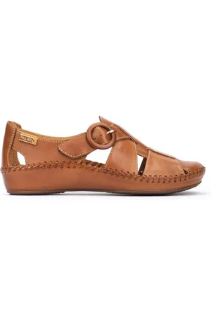 Pikolinos Buty, Kobieta, brązowy, 40 EU, Brązowy sandał damski - 