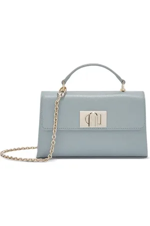 Furla Torebki, Kobieta, Szary, ONE SIZE, Szara Mini Torba na Ramię
