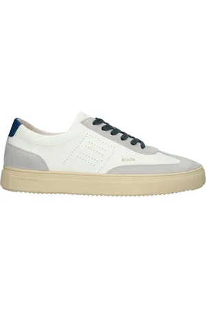 Blackstone Buty, Mężczyzna, Wielobarwność, 42 EU, Slate Harper Perf - White Blue - Sneaker (low)