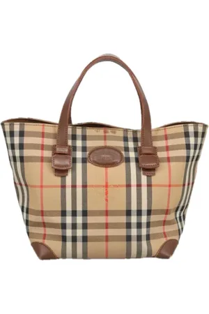 Burberry Pre-owned, Kobieta, Beżowy, ONE SIZE, Pre-owned Canvas handbags