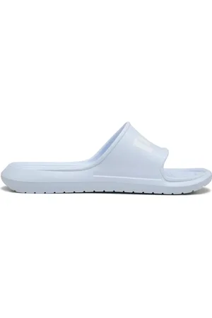 PUMA Buty, Kobieta, Niebieski, 38 1/2 EU, Len, Niebieskie Klapki dla Kobiet