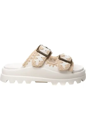 Mou Buty, Kobieta, Biały, 37 EU, One Piece Slide Sandal