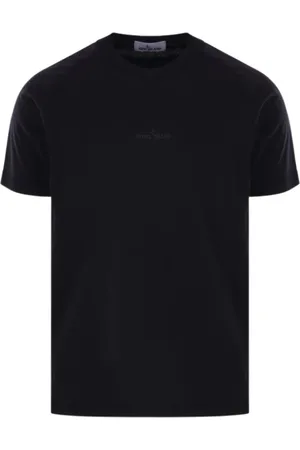 Stone Island Koszulki, Mężczyzna, Czarny, L, Czarne koszulki i pola