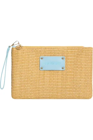 4GIVENESS Torebki, Kobieta, Beżowy, ONE SIZE, Preppy Capri Antibes Clutch Akcesoria