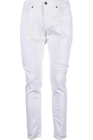 Dondup Jeansy, Mężczyzna, Biały, W36, Jeansy