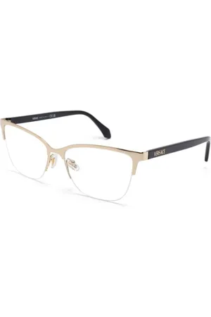 VERSACE Akcesoria, Kobieta, Żółty, 52 MM, Ve 1304 1002 Optical Frame