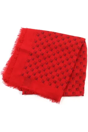 Gucci Pre-owned, Kobieta, Czerwony, ONE SIZE, Rayon, Pre-owned Fabric scarves