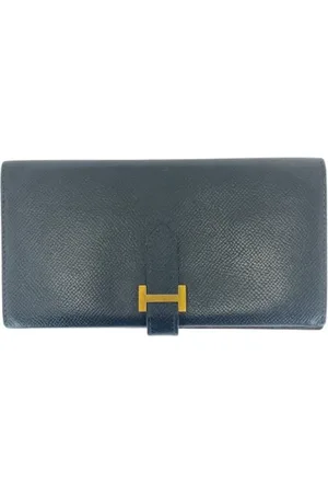 Hermès Pre-owned, Kobieta, Czarny, ONE SIZE, Skóra, Pre-owned skórzane portfele