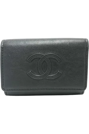 CHANEL Pre-owned, unisex, Czarny, ONE SIZE, Skóra, Pre-owned Leather key-holders