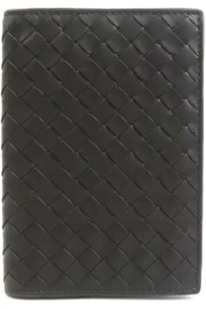 Bottega Veneta Pre-owned, Kobieta, brązowy, ONE SIZE, Skóra, Pre-owned skórzane portfele